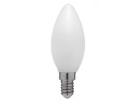 Лампа светодиодная LED 5.5Вт/Е14 теплая (свеча)