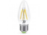 Лампа светодиодная LED 3.5Вт/Е14 свеча прозрачная