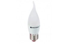 Лампа светодиодная LED Свеча 5Вт Е27 230v 3000K 340лм Экономка (Eco_LED5wCNE2730)