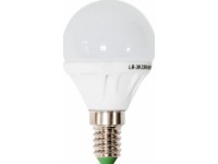 Лампа LED Feron LB-38 5W E14 230V 4000K шар матовый
