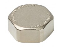 Заглушка ВР никелированная 1" STOUT (SFT-0027-000001)