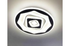 Люстра потолочная LED панель, круглая, пульт L42 W42 H14 d 400 мм. E14  5539-400