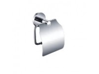Держатель для туалетной бумаги с крышкой (блистер) хром, WasserKRAFT  K-6225