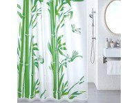 Штора для ванной комнаты, 180*180, PEVA, Bamboo (green), Milardo, 510V180M11
