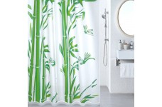 Штора для ванной комнаты, 180*180, PEVA, Bamboo (green), Milardo, 510V180M11