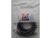 Шланг для стиральной машины сливной ELKA в упаковке (серый) 2,0 м. 8192