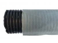 Труба однослойная  гофр. 100 мм , SN6,перф. с фильтром(50м)