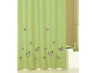 Штора для ванной комнаты, 200*200 см., полиэстер, IDDIS Green Butterfly SCID032P Штора для ванной комнаты, 200*200 см., полиэстер, IDDIS Green Butterfly SCID032P