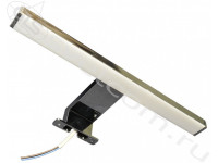 Светильник для зеркал LED Fagus, IP44, 5,6 Вт,220В, 270Лм, 4000К, на горизонталь, 300х115х55, хром Светильник для зеркал LED Fagus, IP44, 5,6 Вт,220В, 270Лм, 4000К, на горизонталь, 300х115х55, хром