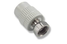 Переход с металлической вставкой и накидной гайкой 20*3/4" EKOPLASTIK SZM02025XX