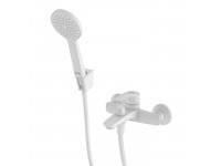Смеситель для ванны IDDIS Ray, БЕЛЫЙ матовый RAYWT02i02