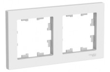 Рамка 2 поста белый SCHNEIDER Atlas ATN000102