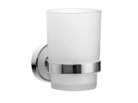 Подстаканник одинарный IDDIS Calipso, латунь, матовое стекло CALMBG1i45