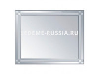 Зеркало для ванны 60х80 LEDEME с матовыми краями L654