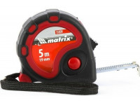 Рулетка Status 3 fixations, 5 м. х 19 мм., двухкомп. корпус, 3 фиксации ленты MATRIX 31034 Рулетка Status 3 fixations, 5 м. х 19 мм., двухкомп. корпус, 3 фиксации ленты MATRIX 31034