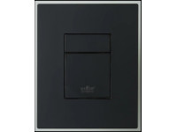 Кнопка смыва для инсталяции пневматическая, ЧЕРНАЯ Vieir VRQ67-5C