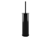 Ерш для унитаза напольный WasserKRAFT, черный глянец K-1027POLISHED BLACK