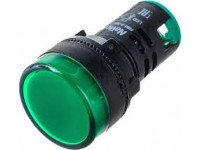 Индикаторная лампа Navigator NBI-I-AD22-230-G зеленая, d22 мм., 230В AC/DC 82800 Индикаторная лампа Navigator NBI-I-AD22-230-G зеленая, d22 мм., 230В AC/DC 82800