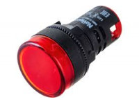 Индикаторная лампа Navigator NBI-I-AD22-230-R красная, d22 мм., 230В AC/DC 82801